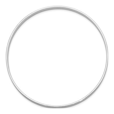 Sterling Silver Slip-On Bangle Bracelet – view 3