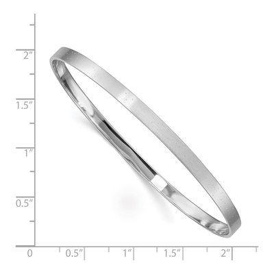 Sterling Silver Slip-On Bangle Bracelet – view 4