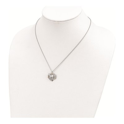 Sterling Silver Black Hills Horse Heart Pendant Necklace – view 2