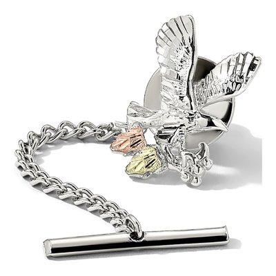 Sterling Silver Eagle Tie Tac – view 4