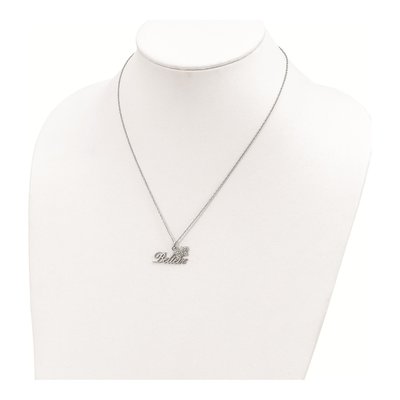Sterling Silver Black Hills Butterfly Pendant Necklace – view 3