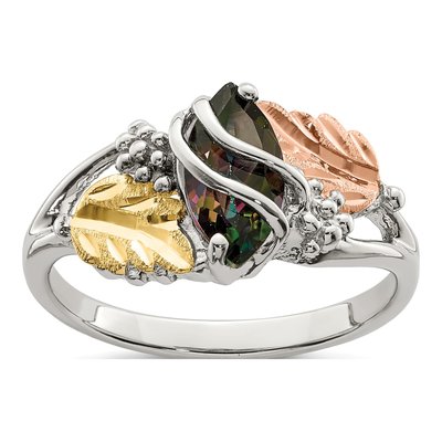 Sterling Silver Mystic Fire Topaz Landstrom's Hills Ring