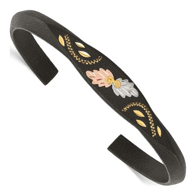 Sterling Silver Landstrom's Mt Rushmore Black Hills Cuff Bracelet