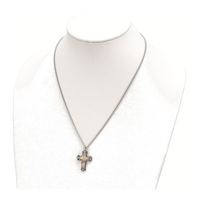 Sterling Silver Landstrom's Black Hills Cross Pendant Necklace – view 3