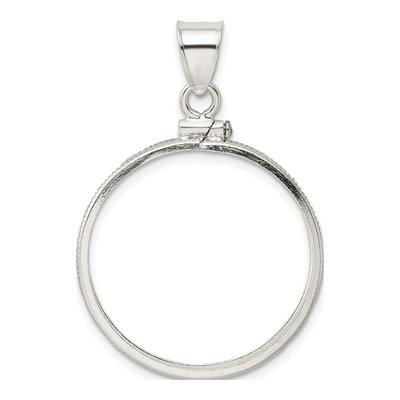 Sterling Silver Susan Anthony Coin Bezel Pendant – view 4