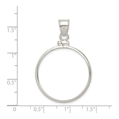 Sterling Silver Susan Anthony Coin Bezel Pendant – view 5