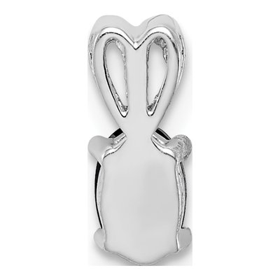 Sterling Silver Lab-Created Sapphire Pendant – view 5