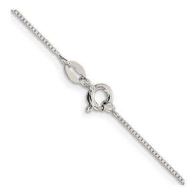 Sterling Silver 0.8mm Box Chain – view 3