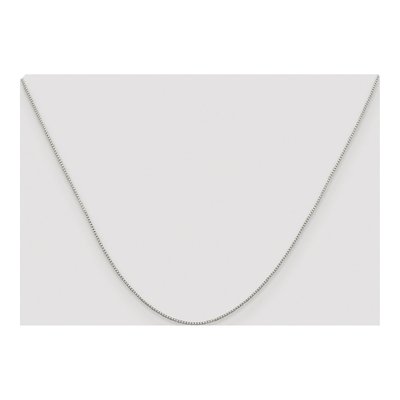 Sterling Silver 0.8mm Box Chain – view 4