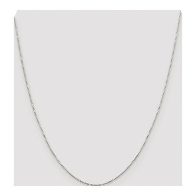 Sterling Silver 0.8mm Box Chain – view 4