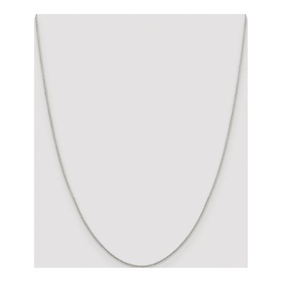 Sterling Silver 0.8mm Box Chain – view 4