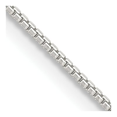 Sterling Silver 1mm 8-Sided Box Chain