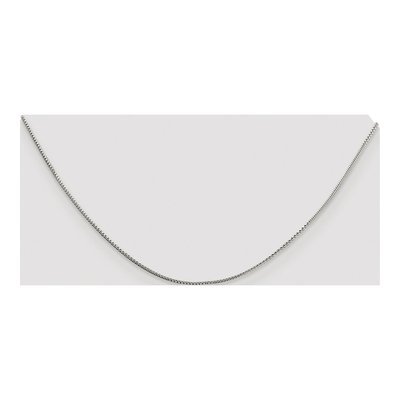 Sterling Silver 1mm Box Chain – view 4