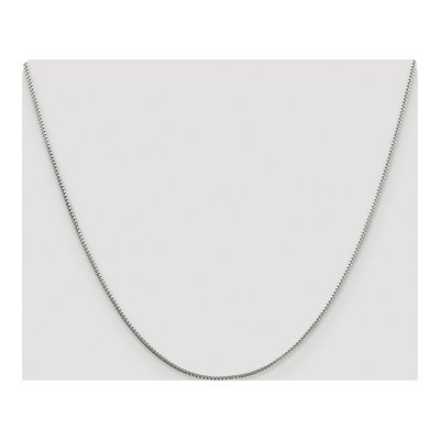 Sterling Silver 1mm Box Chain – view 4