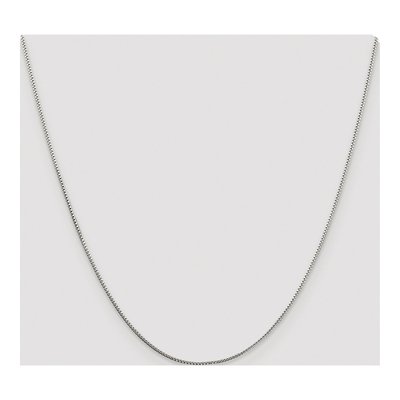 Sterling Silver 1mm Box Chain – view 4