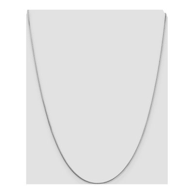 Sterling Silver 1mm Box Chain – view 4