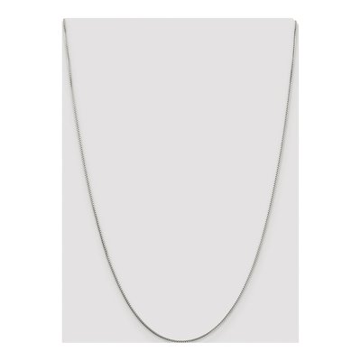 Sterling Silver 1mm Box Chain – view 4