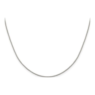 Sterling Silver 1.15mm Box Chain – view 2