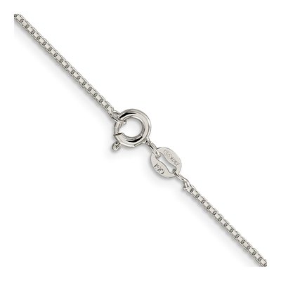 Sterling Silver 1.15mm Box Chain – view 3