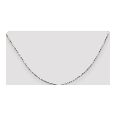 Sterling Silver 1.15mm Box Chain – view 4