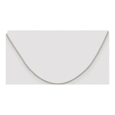 Sterling Silver 1.15mm Box Chain – view 4