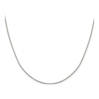 Sterling Silver 1.15mm Box Chain – view 2