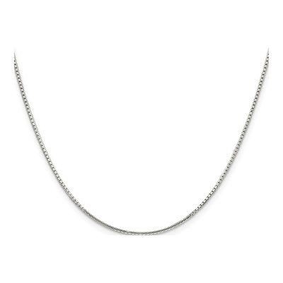 Sterling Silver 1.25mm 8-Sided Box Chain – view 2
