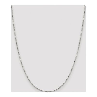 Sterling Silver 1.25mm Box Chain – view 4