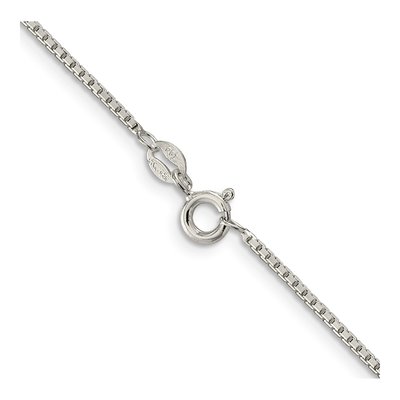 Sterling Silver 1.35mm 8-Sided Box Chain – view 3