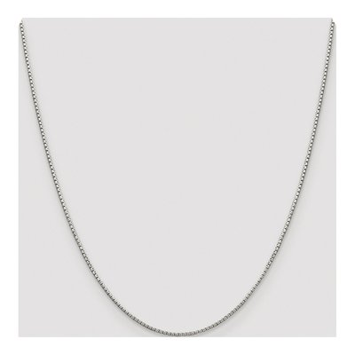 Sterling Silver 1.35mm Box Chain – view 4