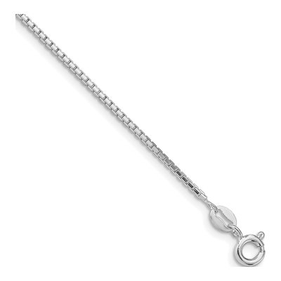 Sterling Silver 1.35mm Box Chain