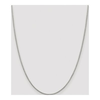 Sterling Silver 1.35mm Box Chain – view 4