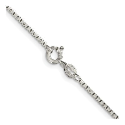 Sterling Silver 1.5mm Box Chain – view 3