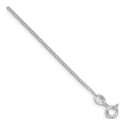 Sterling Silver 1.5mm Box Chain