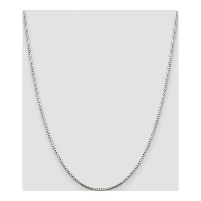 Sterling Silver 1.5mm 8-Sided Box Chain – view 4