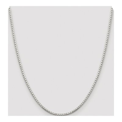 Sterling Silver 2mm Box Chain – view 4