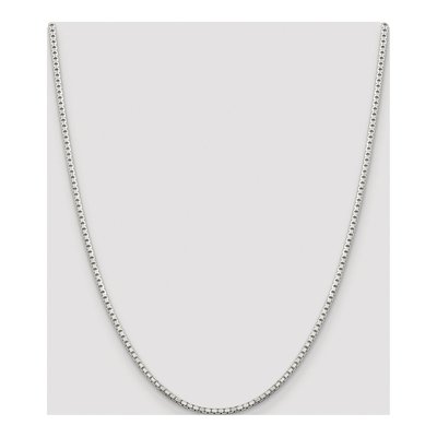 Sterling Silver 2mm Box Chain – view 4