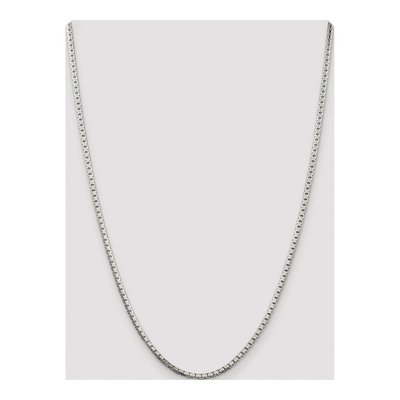 Sterling Silver 2.5mm Box Chain – view 4
