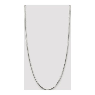 Sterling Silver 2.5mm Box Chain – view 4