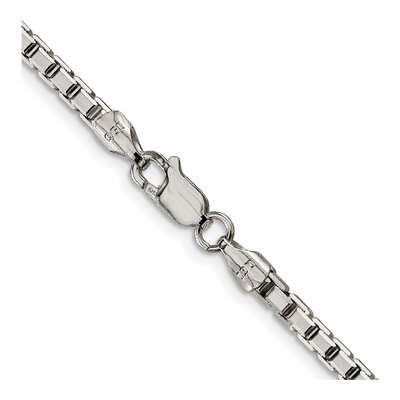 Sterling Silver 2.9mm Box Chain – view 3
