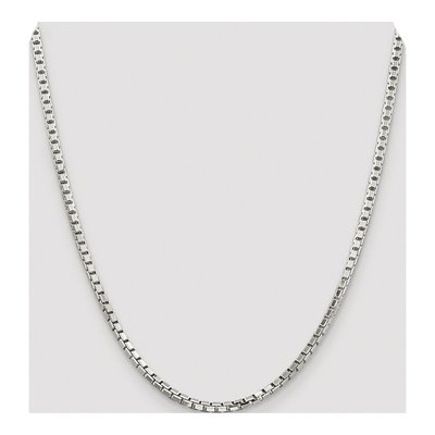 Sterling Silver 2.9mm Box Chain – view 4