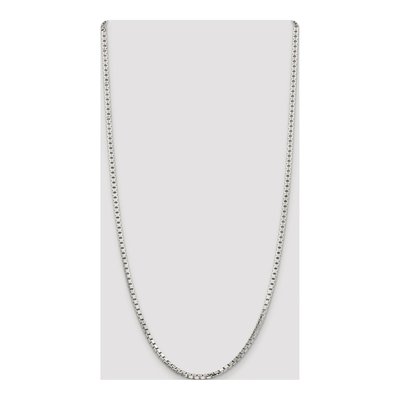 Sterling Silver 2.9mm Box Chain – view 4
