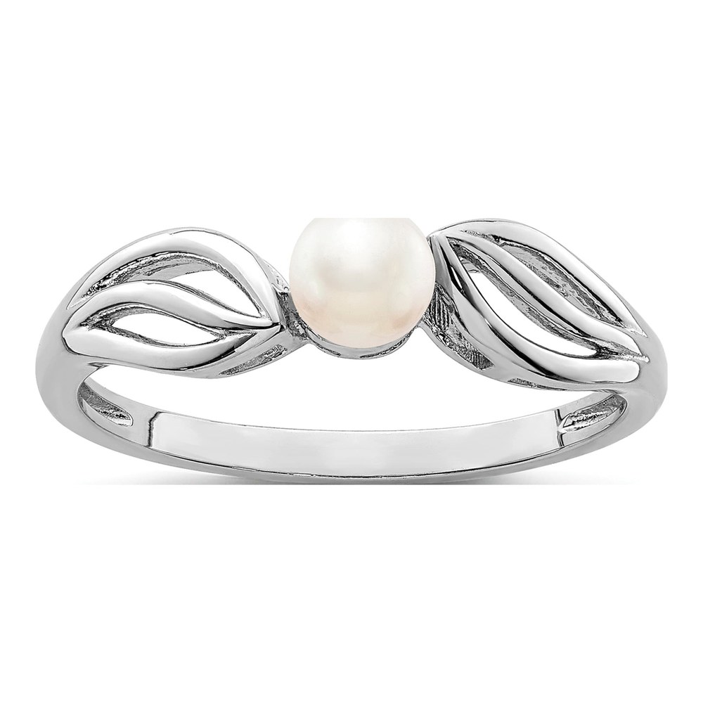 Sterling Silver Freshwater Cultured Pearl Ring