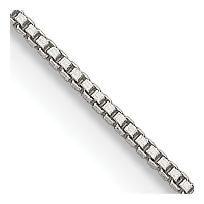 Sterling Silver 0.6mm 6mm Box Chain