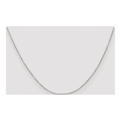 Sterling Silver 0.6mm Box Chain – view 4