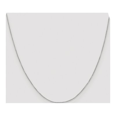 Sterling Silver 0.6mm Box Chain – view 4
