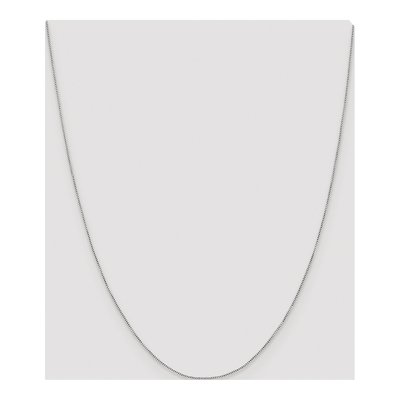 Sterling Silver 0.6mm Box Chain – view 4
