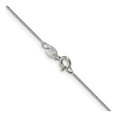 Sterling Silver 0.6mm Box Chain – view 3