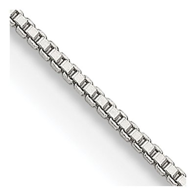 Sterling Silver 0.8mm Box Chain