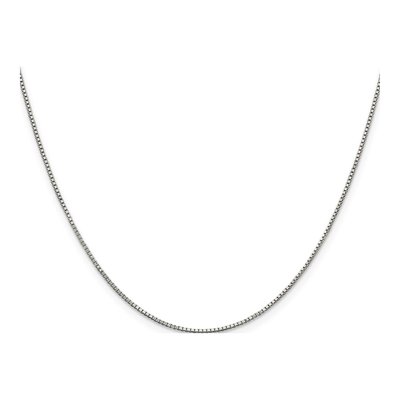 Sterling Silver 0.9mm Box Chain – view 2